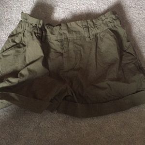 Joe fresh green shorts